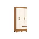Ver imagem 2 de Guarda Roupa 4 Portas 2 Gavs BS02 Henn Cinamomooff
