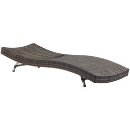 2 Espreguiçadeiras Bona e Mesa Grécia com Chaise em Alumínio - Piscina, Jardim, Área - Argila - 6