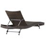 2 Espreguiçadeiras Bona e Mesa Grécia com Chaise em Alumínio - Piscina, Jardim, Área - Argila - 5