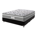 Ver imagem 1 de Cama Box Preto e Colchão Casal Evolution Molas Ensacadas Probel
