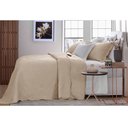 Ver imagem 1 de Kit Cobre Leito Bordado Casal 3 Peças 220x240cm Jacarandá Bege Bouti Jolitex