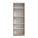 Ver imagem 3 de Módulo Guarda-Roupa 80cm em MDF com 2 Portas Integrato Freijó