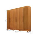 Ver imagem 2 de Guarda Roupa Casal Ripado 100% MDF Aspen - Arbo Design