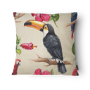 Ver imagem 2 de Kit 3 Capas de Almofada 43x43cm - Animais - Tecido Veludo 100% Poliéster