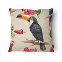 Ver imagem 2 de Kit 3 Capas de Almofada 43x43cm - Animais - Tecido Veludo 100% Poliéster