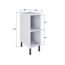 Ver imagem 4 de Balcão Modulado 1 Porta Juruti CabeCasa MadeiraOriginals