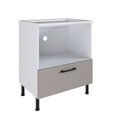 Ver imagem 3 de Balcão Modulado para Forno e Cooktop 1 Gaveta Juruti CabeCasa MadeiraOriginals