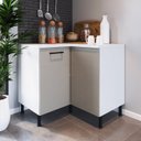 Ver imagem 1 de Balcão Modulado 2 Portas de Canto Juruti CabeCasa MadeiraOriginals