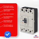 Ver imagem 6 de Disjuntor Caixa Moldada Dwp 3p Dwp630l-600-3 35ka 600a Weg