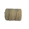 Cordão de Algodão Trancelim 6mm para Artesanato e Macrame Areia - 50 Mts - 2