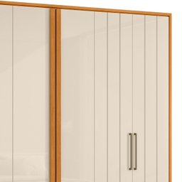 Guarda Roupa Casal 250cm com 6 Portas Vibe Off/cinamomo Z10 - Mpozenato - 7 Guarda Roupa Casal 250cm com 6 Portas Vibe Off/cinamomo Z10 - Mpozenato - 7