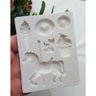 Molde Silicone Carrossel Doces Cupcakes Sorvetes - 1