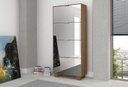 Ver imagem 1 de Sapateira 4 Portas com Espelho para 24 Pares 172cm X 60cm Londres - Rede Móveis