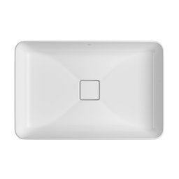 Cuba Sobrepor Deca Slim Retangular 60cm Branco L.23060.17 - 2