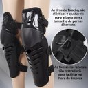 Ver imagem 7 de Par de Proteção Articulada Motociclista Moto Bike Trilha Motocross Enduro Ajustável Exe