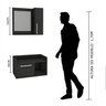 Conjunto Gabinete para Banheiro 2 Portas e 1 Nicho  - 3