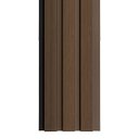 Ver imagem 3 de Painel Ripado para Área Externa Noz em Placas Wpc 290cm X 20cm Rm Decor