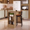 Ver imagem 4 de Cozinha Compacta 4 Peças com 1 Bancada, 1 Paneleiro, 1 Armário Aéreo e 1 Balcão Gaia 