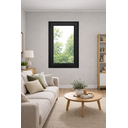 Ver imagem 1 de Vitro Pivotante Preto 100x50 Linha 25