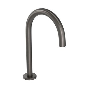 Bica de Mesa P para Cuba e Lavatório Redonda Dark Antracite Deca Cod: 1790.gf104.mt