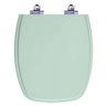 Assento Sanitário Laqueado Soft Close Stylus Verde Agua para Vaso Celite - 1