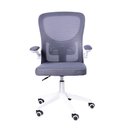 Ver imagem 2 de Kit 02 Cadeiras Escritório Rodizio Office Bytes Cinza