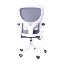 Kit 02 Cadeiras Escritório Rodizio Office Bytes Cinza - 5