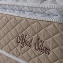 Ver imagem 6 de Cama Box King Alford Silver com Colchão Molas Ensacadas 193x203x66 Bege