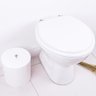 Tampa de Vaso em Mdf Classica Branco para Bacia Celite - 6