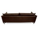 Ver mais imagens de Sofá Decorativo 4 Lugares Sala de Estar 260cm Beaune Couro Café - Gran Belo