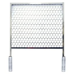 Grelha Tela Inox Cabo em Aço Inox Lobo Churrasqueiras - 1