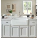 Ver imagem 2 de Cuba Fazenda de Cozinha Louça Retangular Bela Metais