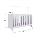 Ver imagem 5 de Quarto de Bebê com Guarda-Roupas e Berço 3 em 1 com Colchão