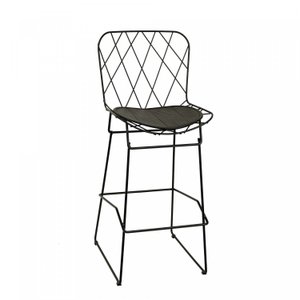 Banqueta com Encosto para Cozinha Rotterdam