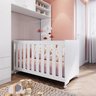 Conjunto para Quarto de Bebê com Berço 3 em 1, Cômoda e Guarda-Roupas  - 11