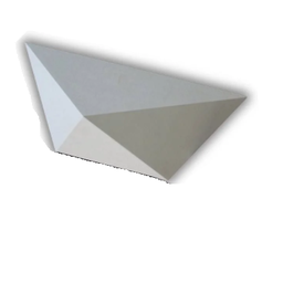 Forma 3d Trapezio 4 Linhas 43x19cm ABS 1,5mm Molde Para cimento/contreto/gesso 3d IN648 - 3