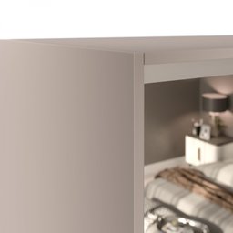 Guarda Roupa Casal com Espelho 3 Portas em BP Belluno - 6 Guarda Roupa Casal com Espelho 3 Portas em BP Belluno - 6