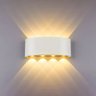 Arandela Luminaria Parede 8W 8 Fachos Iluminaçao Externa Casa Garagem Rua Jardim Muro Luz Led Morna  - 1