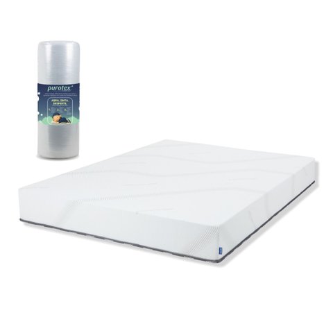 Colchão Sonos Sense Purotex Casal Ortopédico Espuma D28 138x188x19 a Vácuo