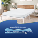 Ver imagem 7 de Colchão Sonos Sense Purotex Casal Ortopédico Espuma D28 138x188x19 a Vácuo