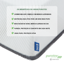 Ver imagem 6 de Colchão Sonos Sense Purotex Casal Ortopédico Espuma D28 138x188x19 a Vácuo