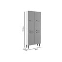 Ver imagem 3 de Paneleiro de Cozinha Modulado Bella C/ 6 Portas 80cm Branco - Bertolini