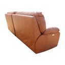 Ver imagem 7 de Sofá 2 Lugares Reclinável Elétrico Asmará 230cm Couro Amarula - Gran Belo