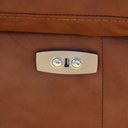 Ver imagem 6 de Sofá 2 Lugares Reclinável Elétrico Asmará 230cm Couro Amarula - Gran Belo