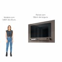 Ver imagem 6 de Painel para TV Até 60 Pol. Luca Babus - Cinza Perola