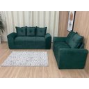 Ver imagem 2 de Sofá 2 e 3 Lugares Verde 200 Porto