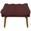 Ver imagem 5 de Kit 2 Puff Decorativo para Sala Quarto Penteadeira Sufler Linho Pés Palito