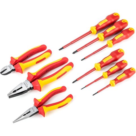 Jogo de Ferramentas Isolada Vde Sata C/9pcs