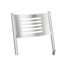 Conjunto: Mesa de Cozinha Reno c/ Tampo Vidro 150cm + 6 Cadeiras Nápoles Cromado/Marrom - - 6