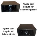 Ver imagem 3 de Arandela Led Astral Facho Regulável 4w Branco Quente 3000k Preto Ip66 Bivolt